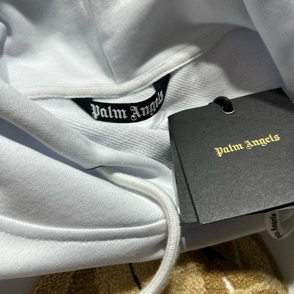 Palm Angels Bear Hoodie ‘White’ - Picture 8 of 8